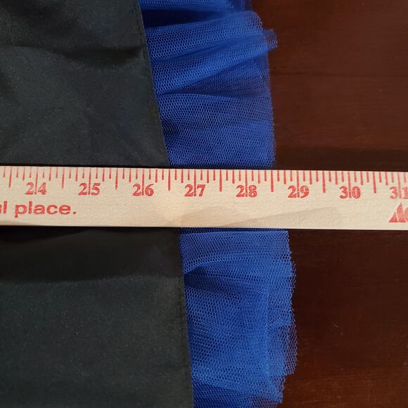 Vtg Y2K Morgan & Co Beaded Fairy Grunge Whimsigoth Fit & Flare Dress Sz 1/2 Prom - Picture 15 of 15